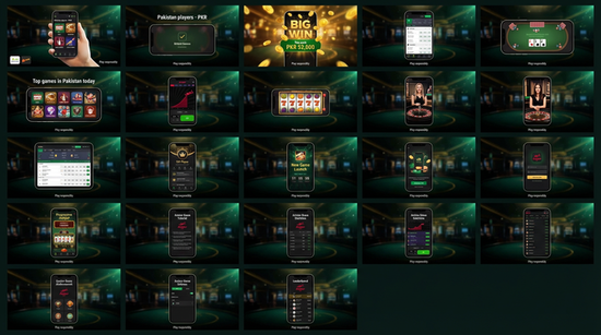 Main screen of luck22 bet page for PK players